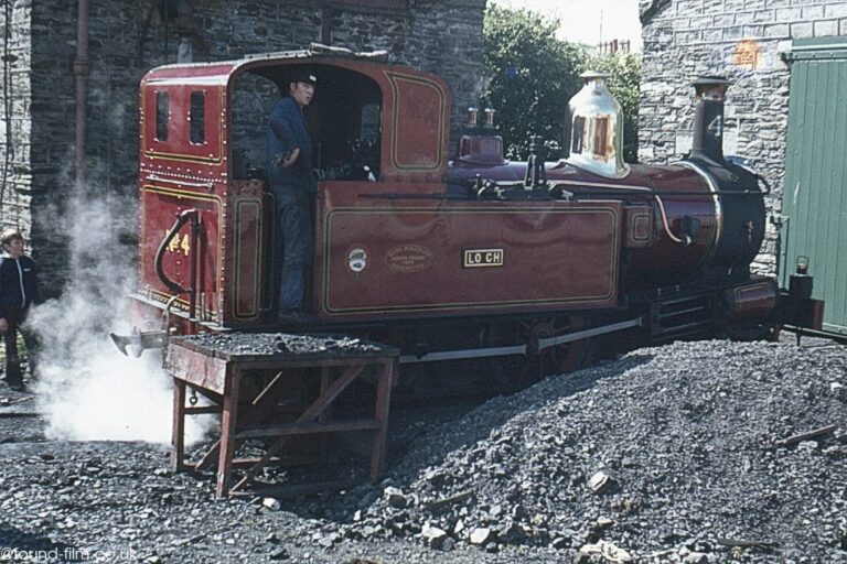 The engine ‘Loch’ on the Isle of Man railway