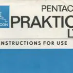 A cover image of the Praktica LTL camera manual