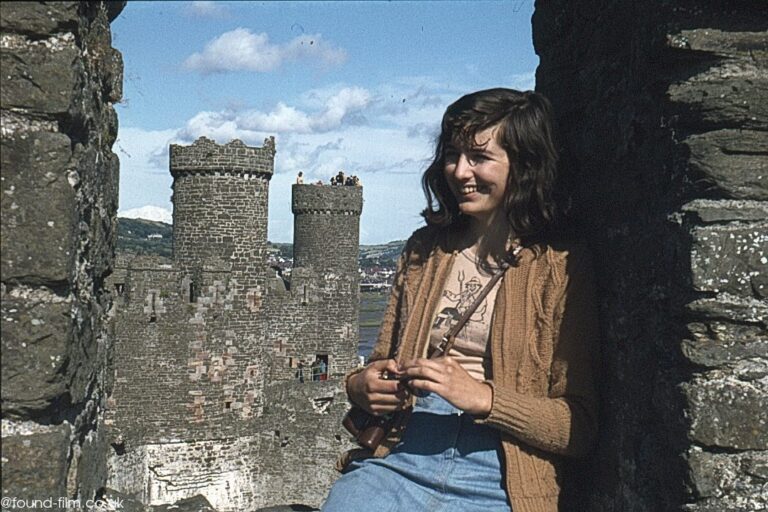 A Girl called Linda at Conwy Castle – July 1979