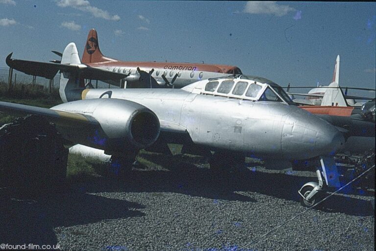 Gloster Meteor jet fighter – September 1979