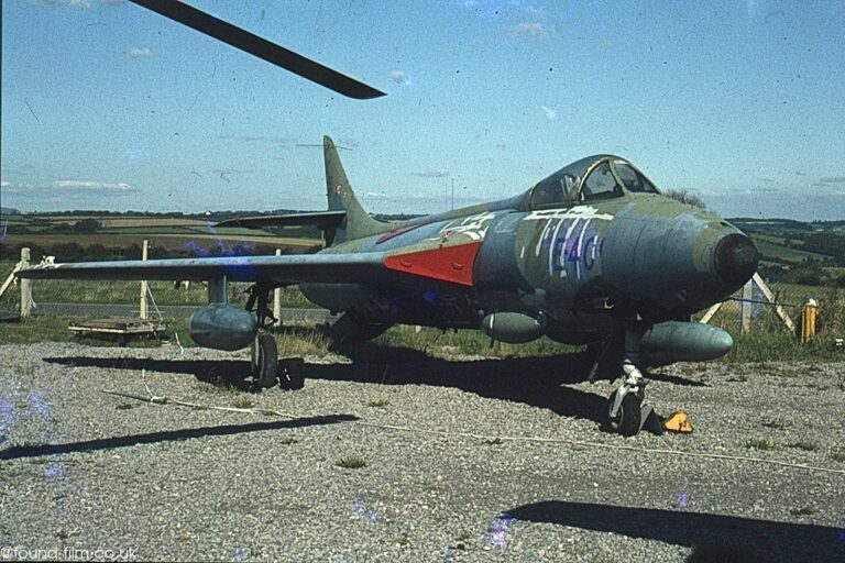 hawker hunter jet september 1979