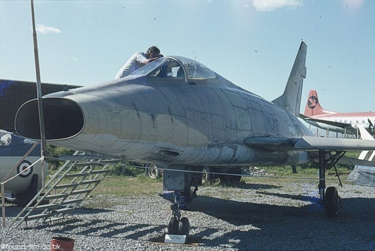 north american f 100 super sabre jet september 1979