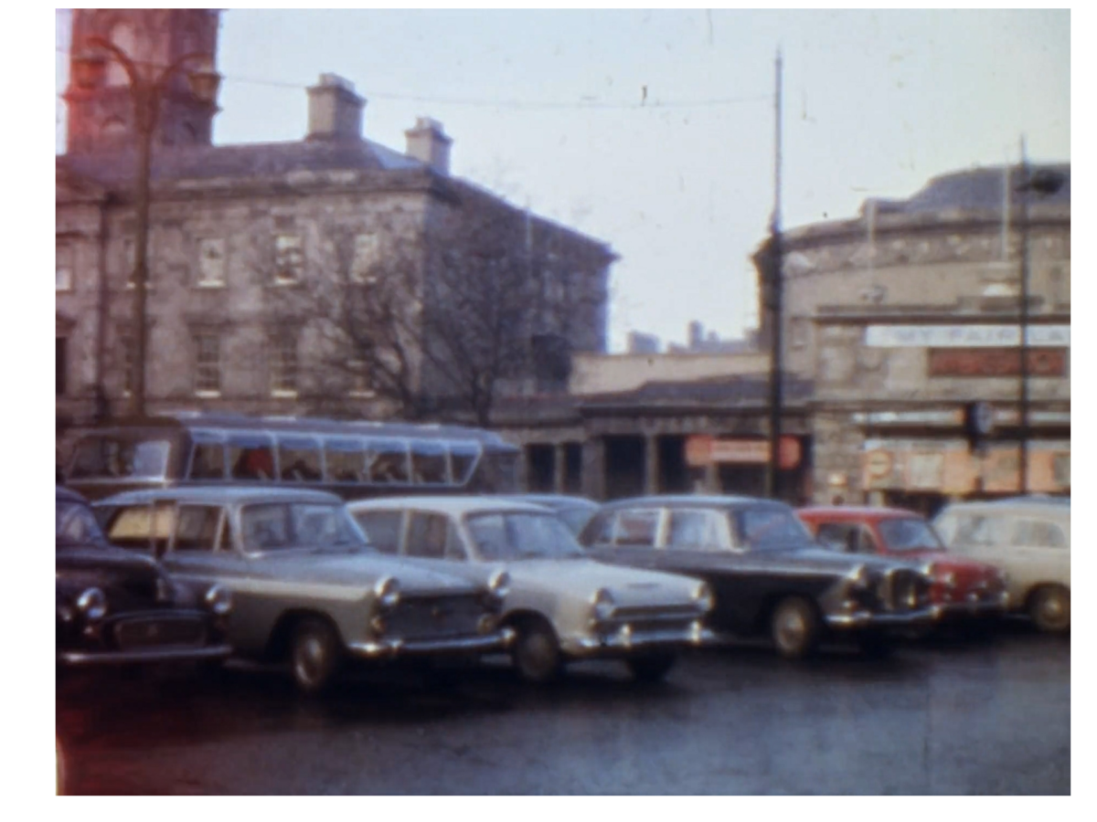 A still from a Home Movie from Dublin taken in 1966